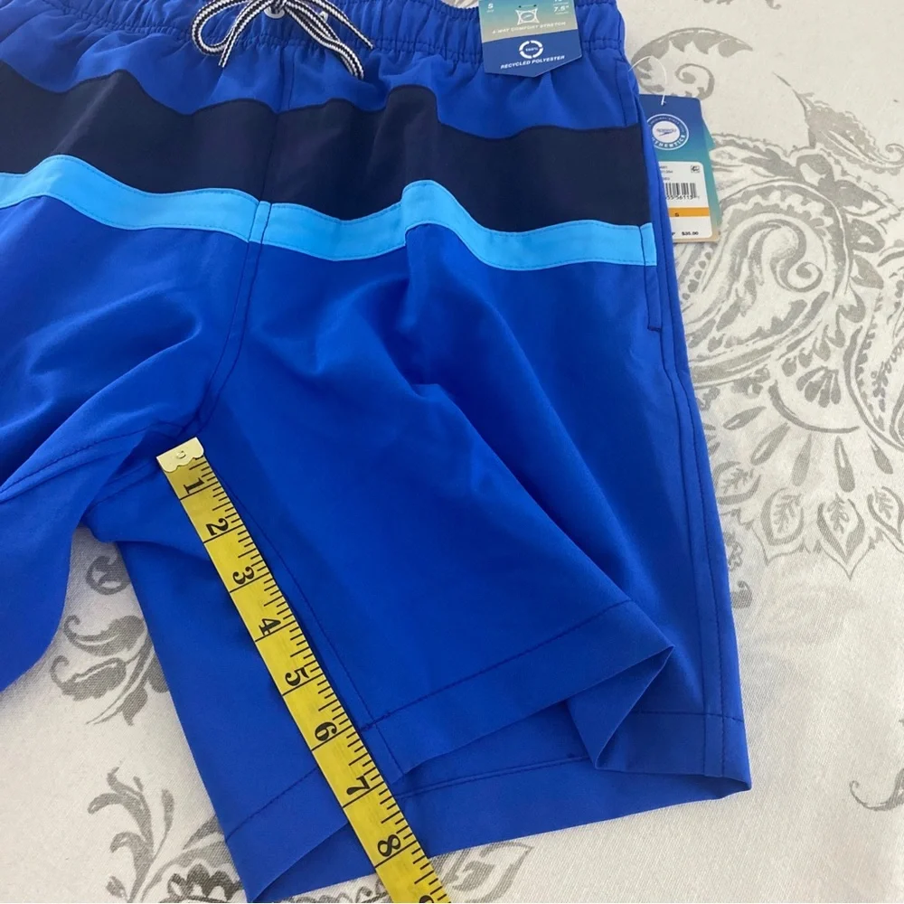 Speedo‎ Men's Size S 4-Way Stretch Shorts UPF 50+ NWT